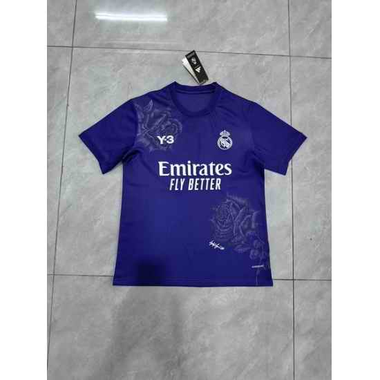 Men 2024 2025 Soccer Jersey Real Madrid CF Purple